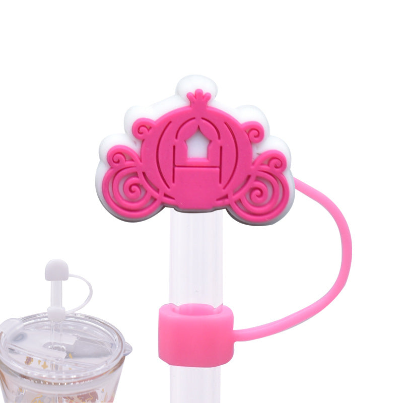 Wholesale Random 100pcs 10MM Pink Dust Plug Straw Hat Creative DIY Straw Accessories