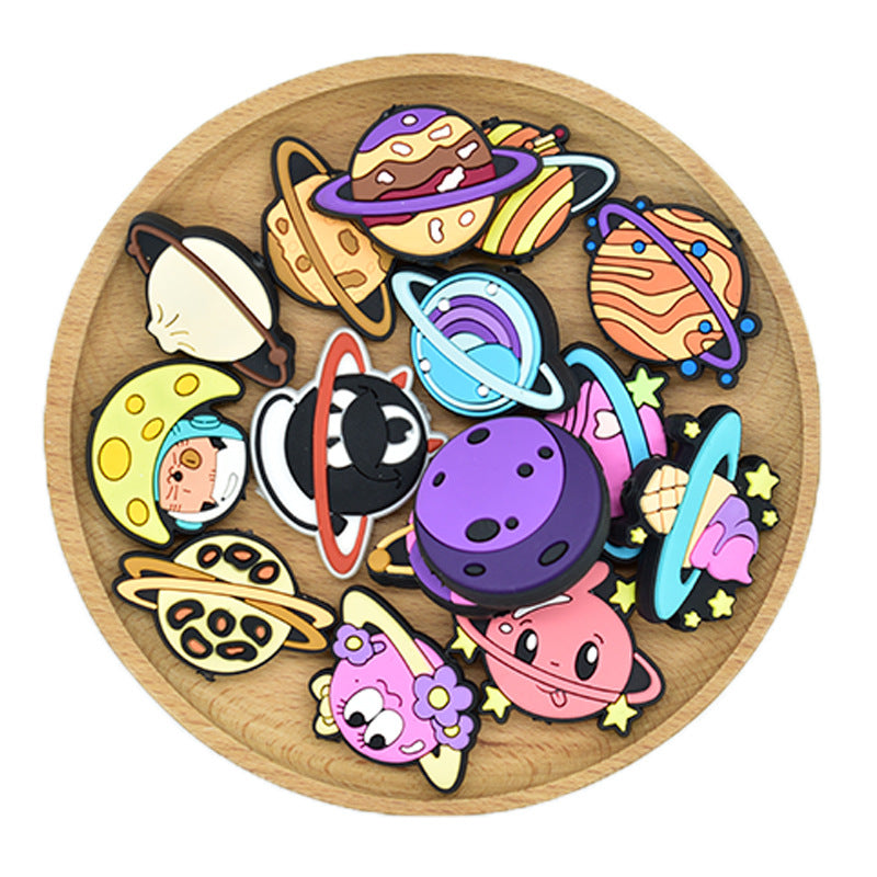 Wholesale Random 100pcs Small Planet Beads DIY Focal Beads