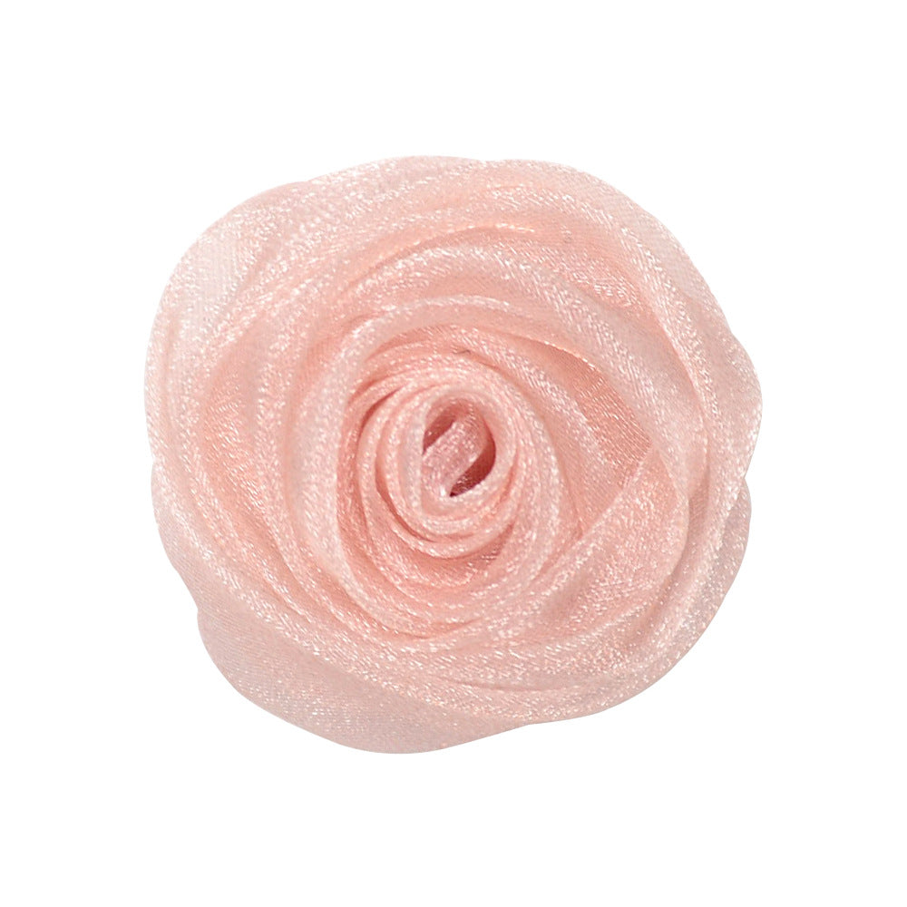 Wholesale Organza Three-dimensional Rosebud DIY Accessories