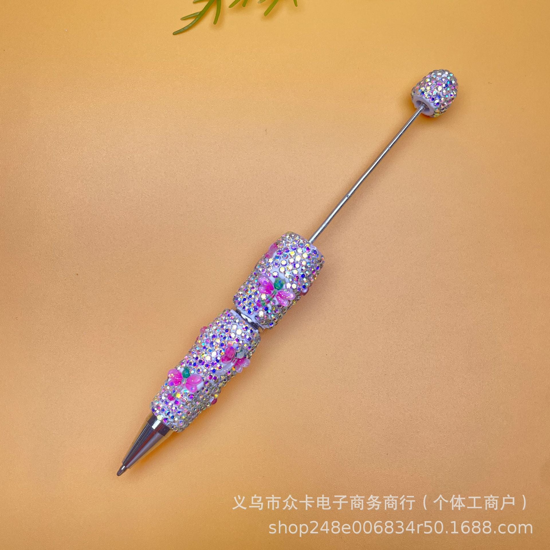 Wholesale  20pcs Dragonfly Style DIY Full Diamond Fancy Beadable Pens