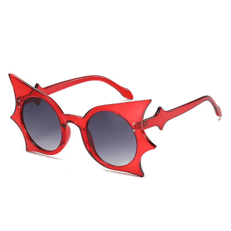 Wholesale Butterfly Hip Hop Funny Bat Fashion Sunglasses