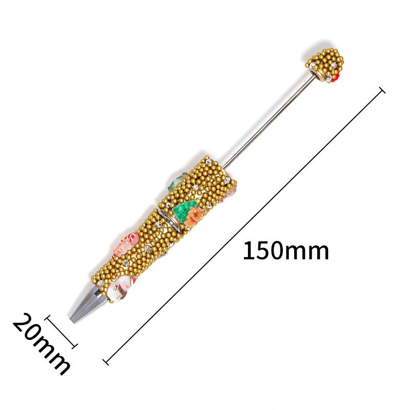 Wholesale 5pcs Christmas Colorful  Snowman  Beadable Pens