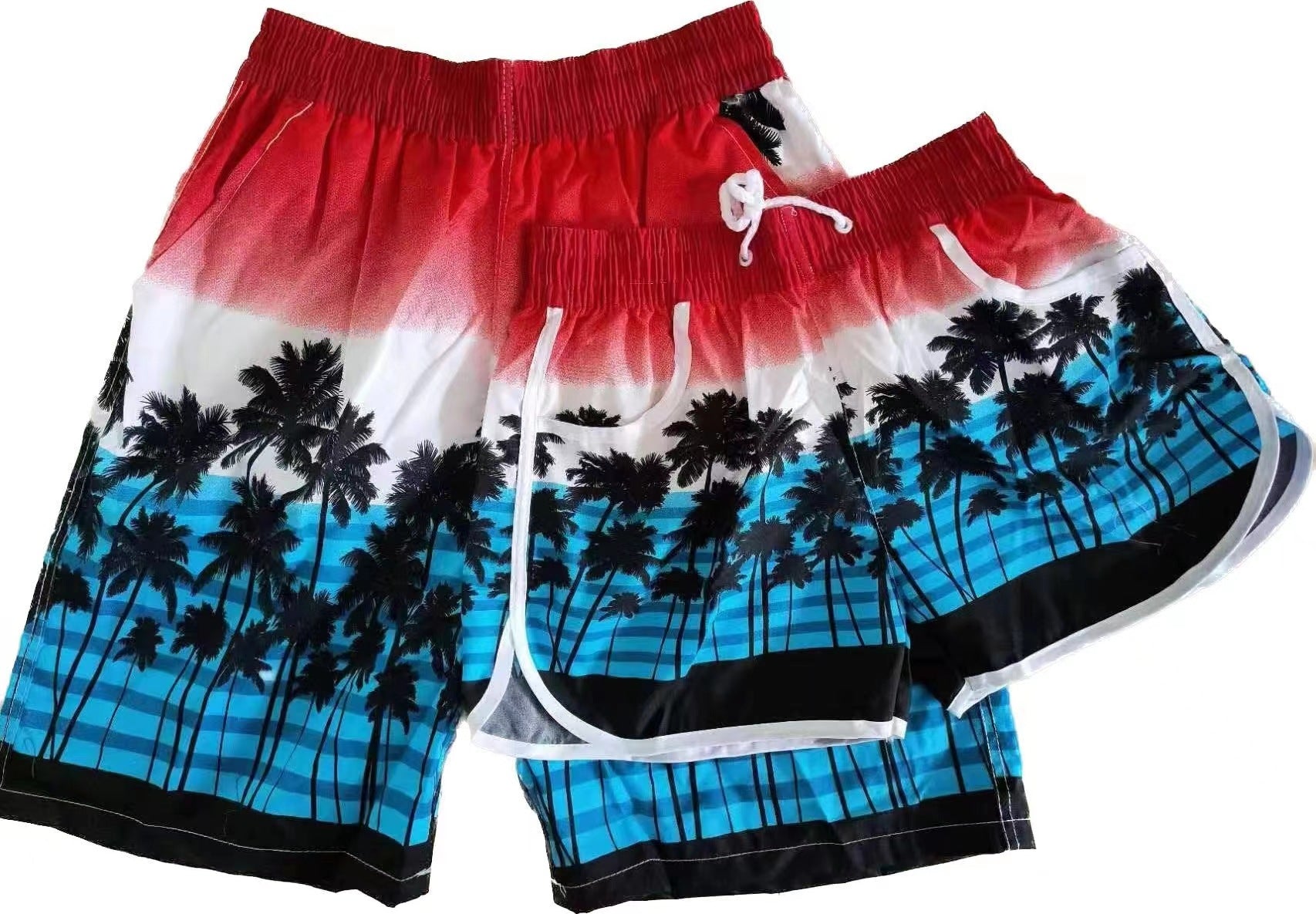 Wholesale Summer Couples Beach Shorts Quick Dry Loose Seaside Vacation Swimwear