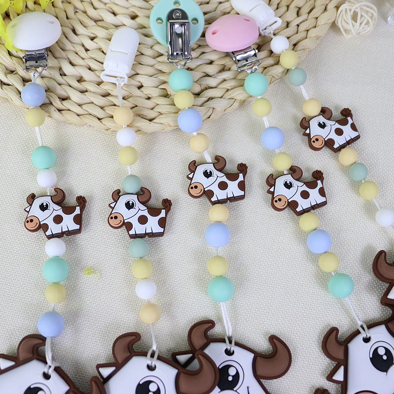 Wholesale 500pcs/pack Baby Teether Soother Silicone Beads