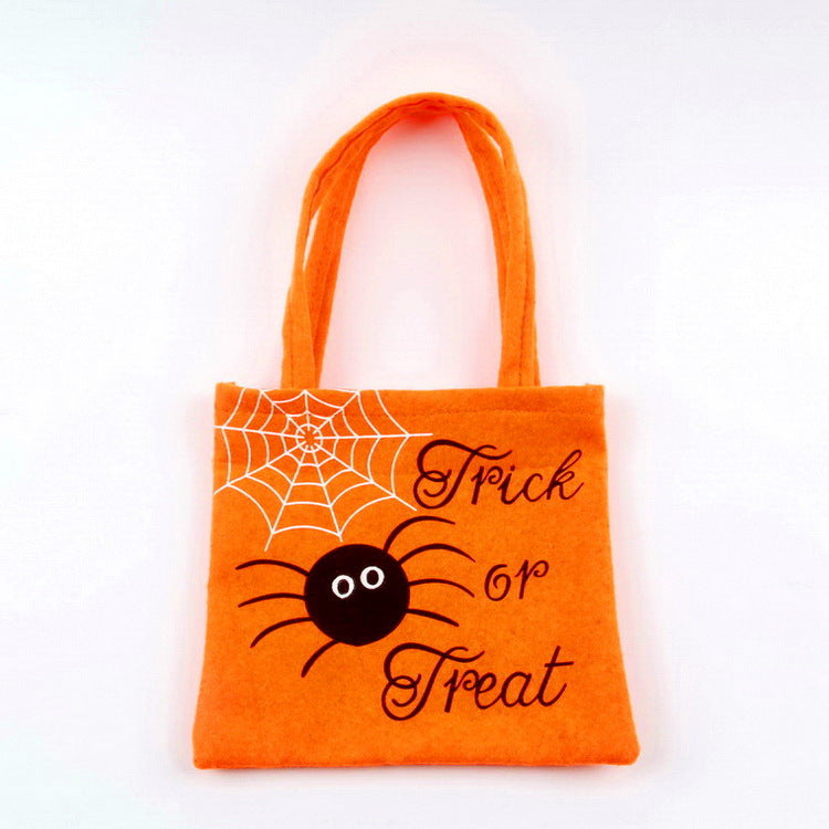 Wholesale Halloween Portable Non Woven Fabric Kids Gift Candy Bag