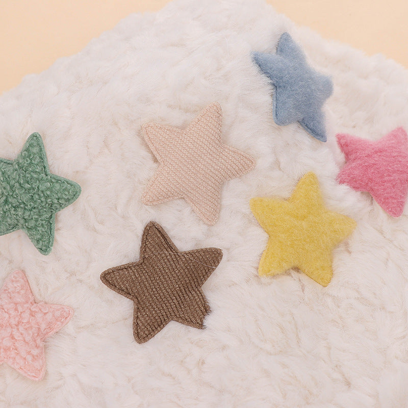 Wholesale Plush Warm Star Bucket Hat