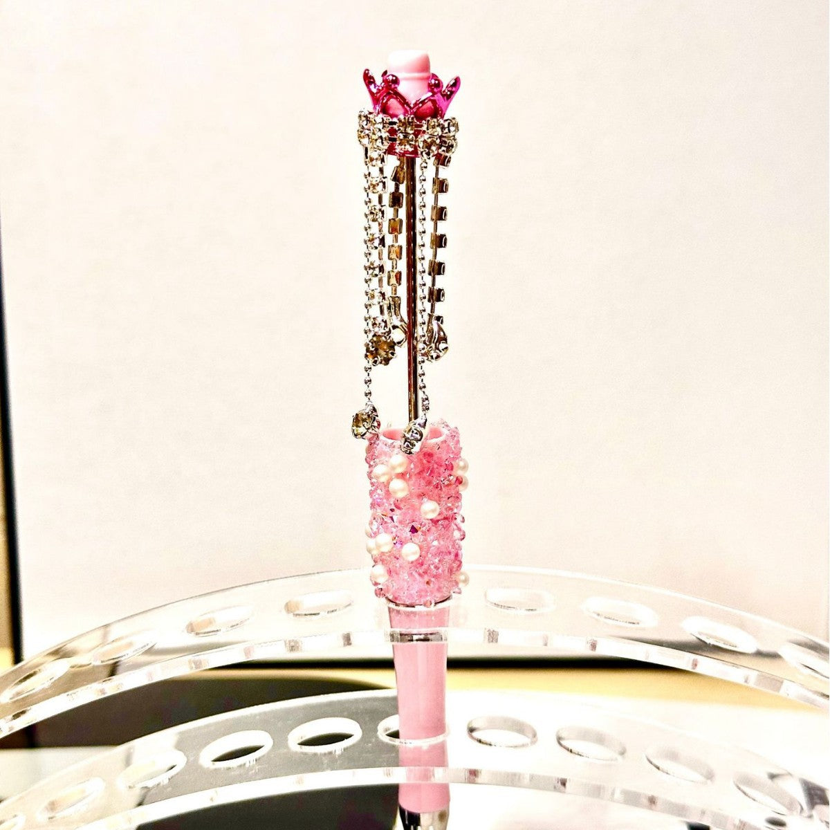 Wholesale DIY heavy bead pen handmade diamond creative pen