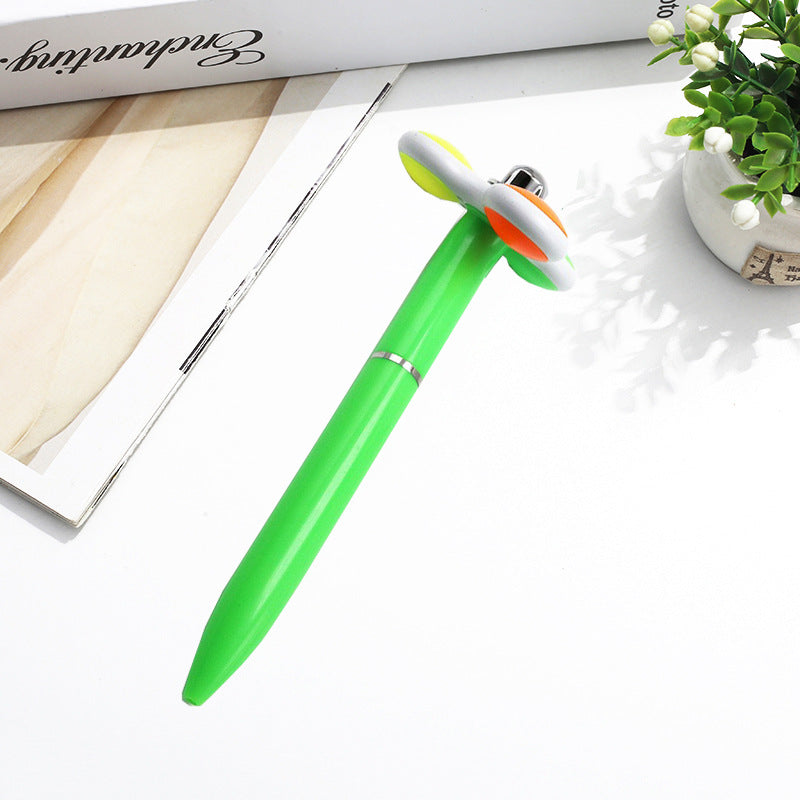 Wholesale Colorful Rotating Fidget Spinner Ballpoint Pen