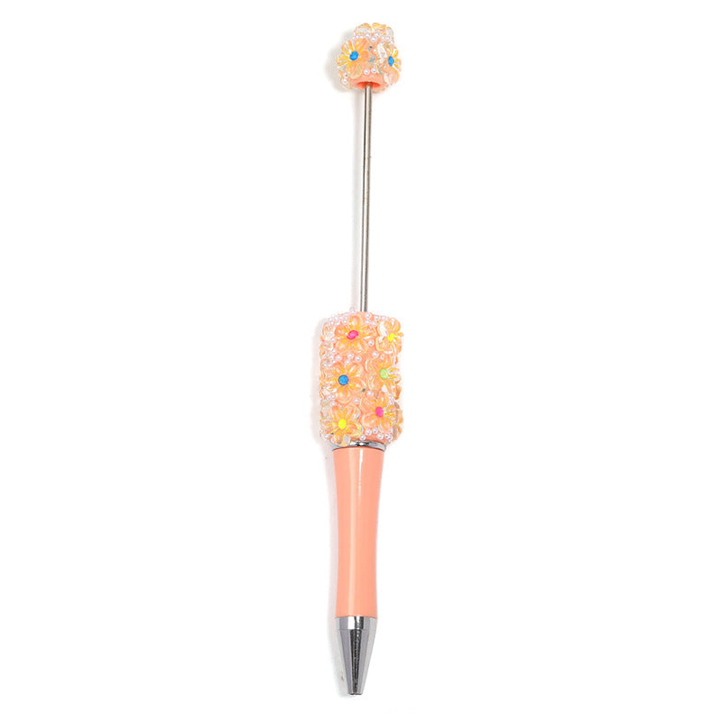 Wholesale 5pcs Sunflower Beaded Pen Creative Flower Pen