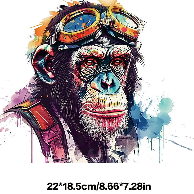 Wholesale Animal graffiti style UV DTF Ready to Press Transfers Wraps