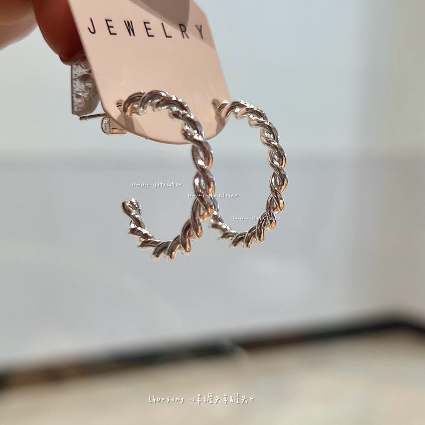 Wholesale Exaggerated glossy metal circle earrings