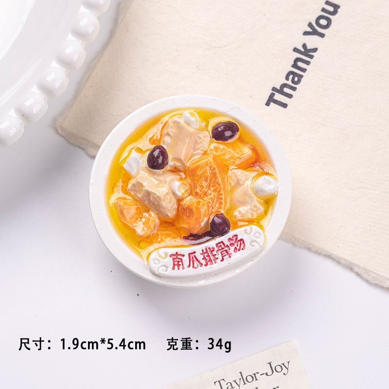 Wholesale Chinese Food Regional Cuisine Fridge Magnet