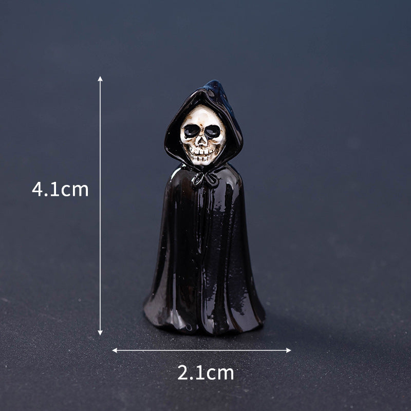 Wholesale Resin  Skull Mummy Figurine European Style Desk Ornament Everyday Use Gift Resale