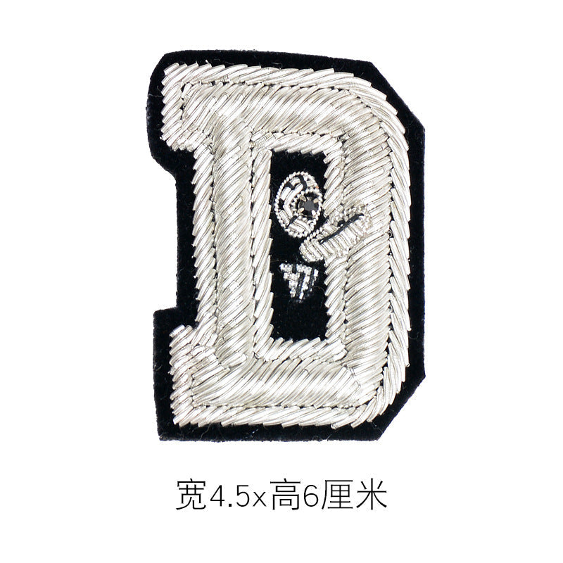 Wholesale DIY Hand Embroidered Indian Silk Mamba Snake Badge Cloth Patch Hat Clothes Accessories FS