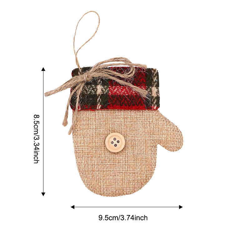 Wholesale Christmas tree ornaments  snowman  cartoon reindeer  bell ornaments