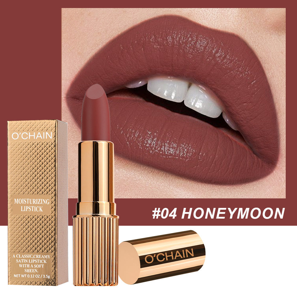 Wholesale No fading, no fading lipstick, no stain, lip plumping mirror moisturizing lipstick