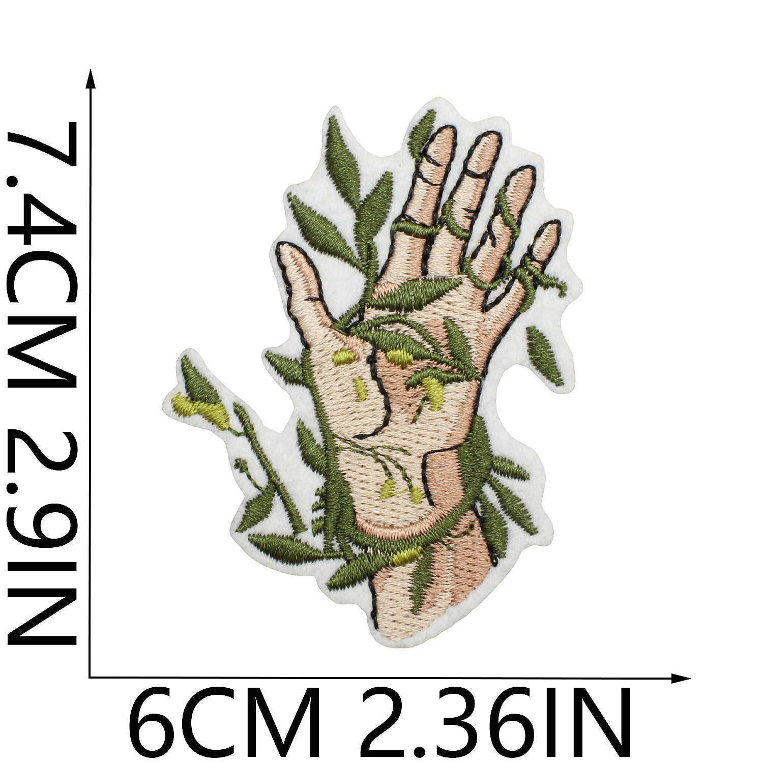 Wholesale Jungle land Witch Embroidery DIY Patches