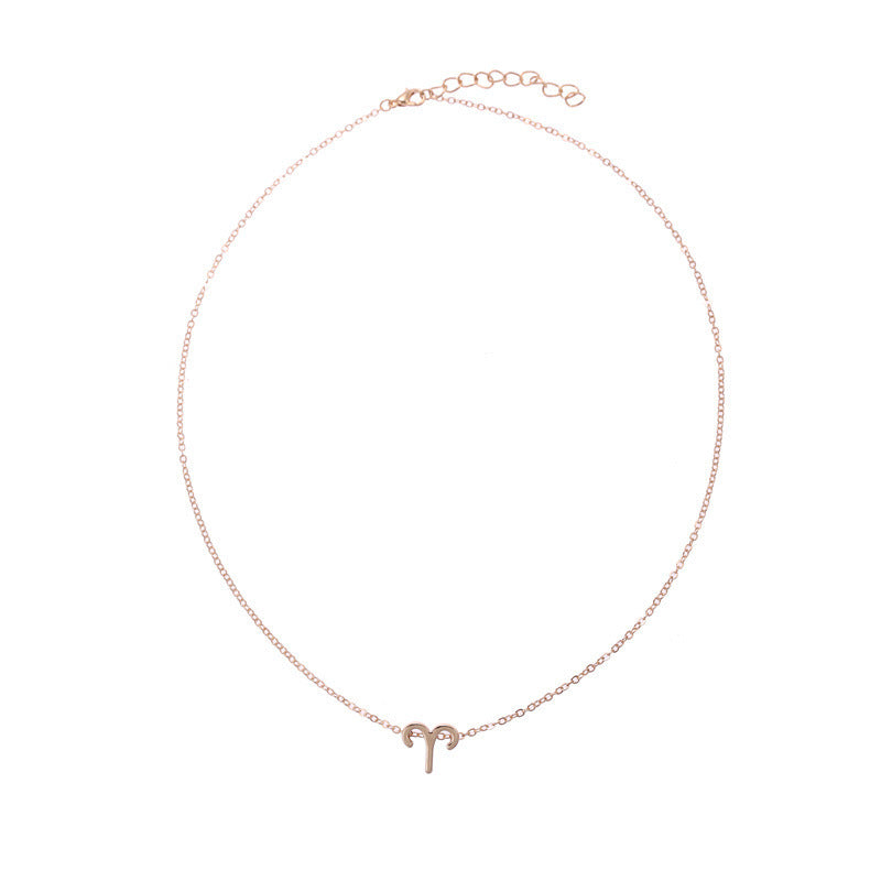 Wholesale of Twelve Constellations Necklaces and Collarbone Chains