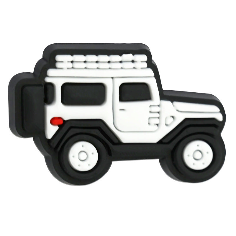 Wholesale Random 100pcs/pack  Off road vehicle series cartoon bead   Focal Beads