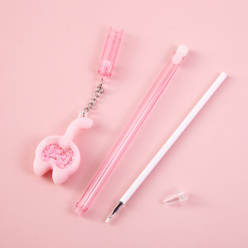 Bolígrafo colgante de plástico para gato plástico al por mayor