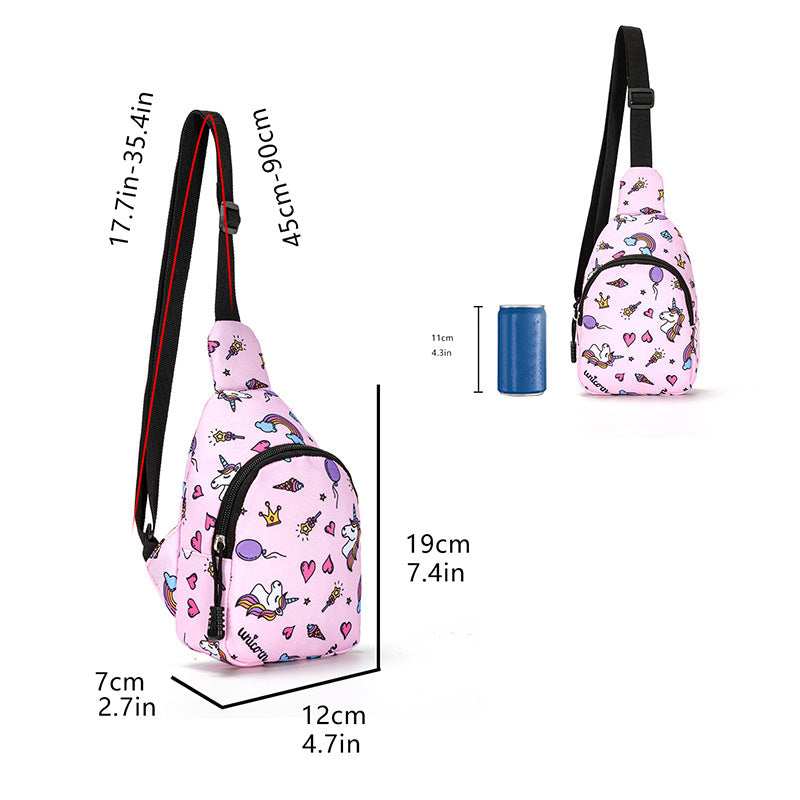 Wholesale Oxford Printed Children's Shoulder Bag