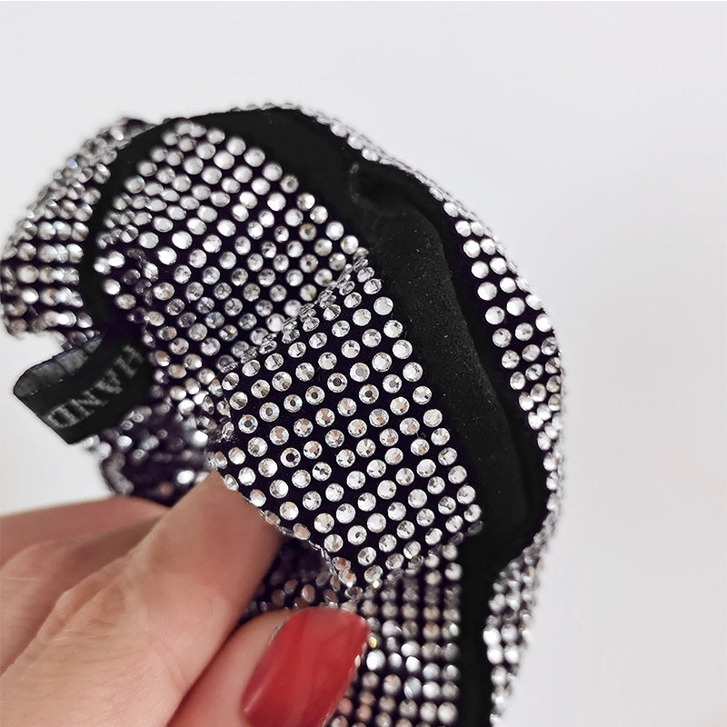 Wholesale Rhinestone Large Intestine Hair Band