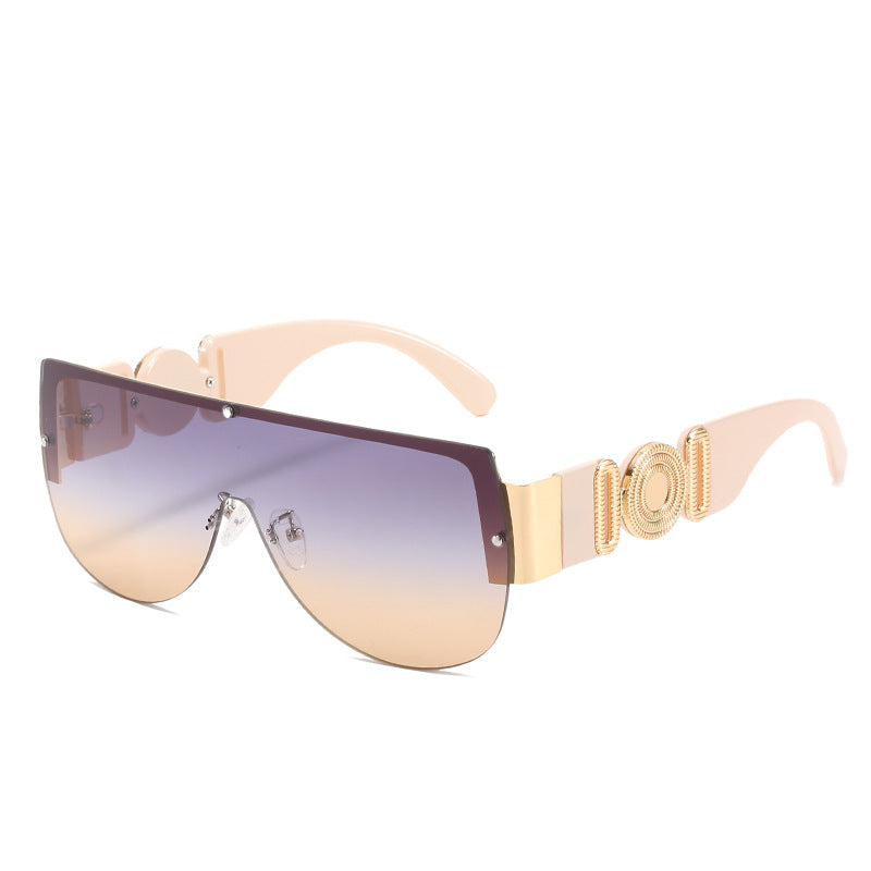 Wholesale One-piece Large Frame Sunglasses