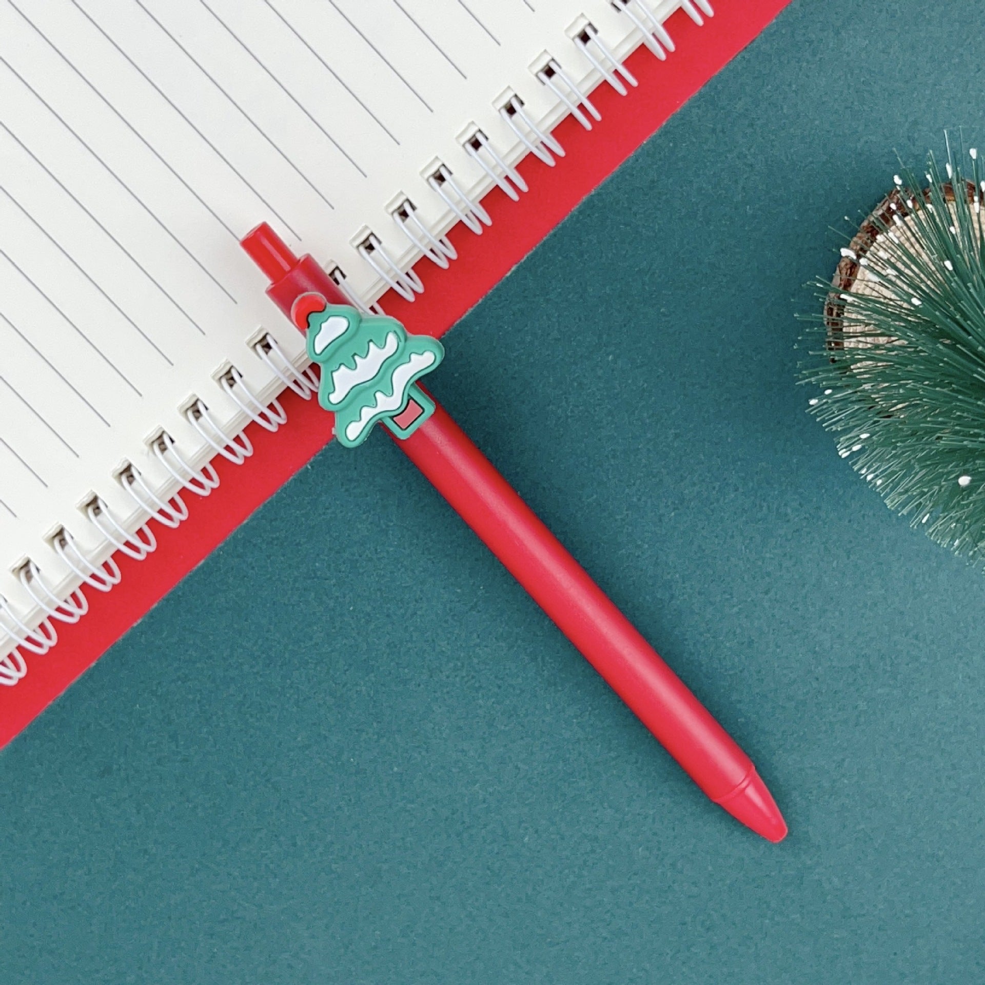 Wholesale Christmas Click Plastic Gel Pens