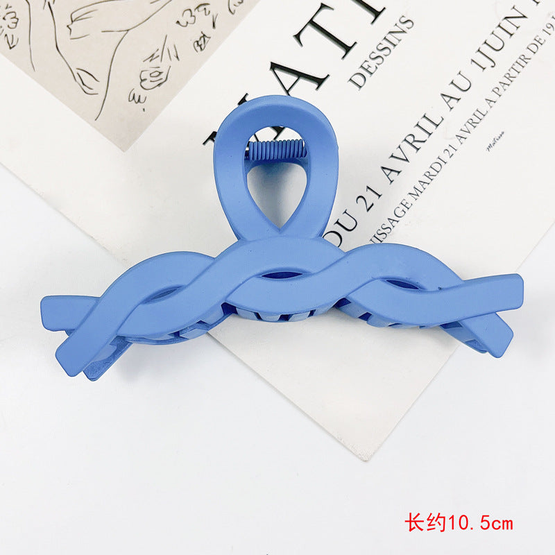 Wholesale Blue Plastic Hair Clips