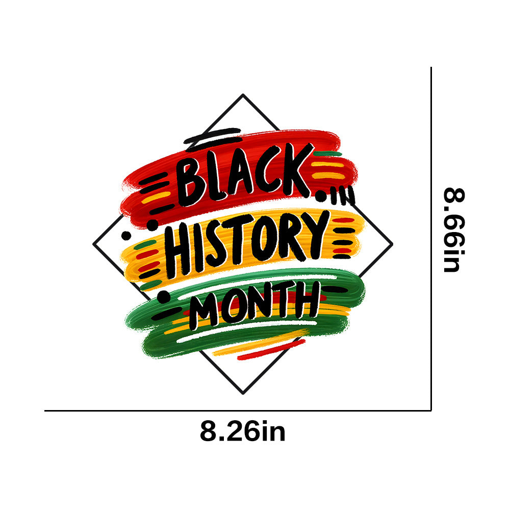 Wholesale 10pcs Black History  UV DTF Ready to Press Transfers Wraps