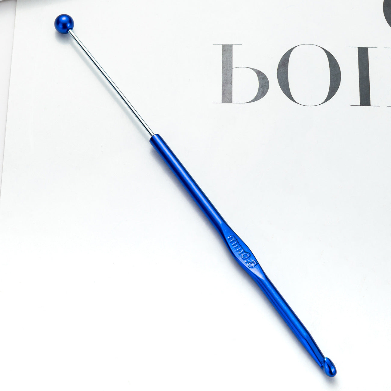 Wholesale 3mm 4mm 5mm 6mm DIY Bead Single Head Knitted Sweater Yarn Crochet Hook