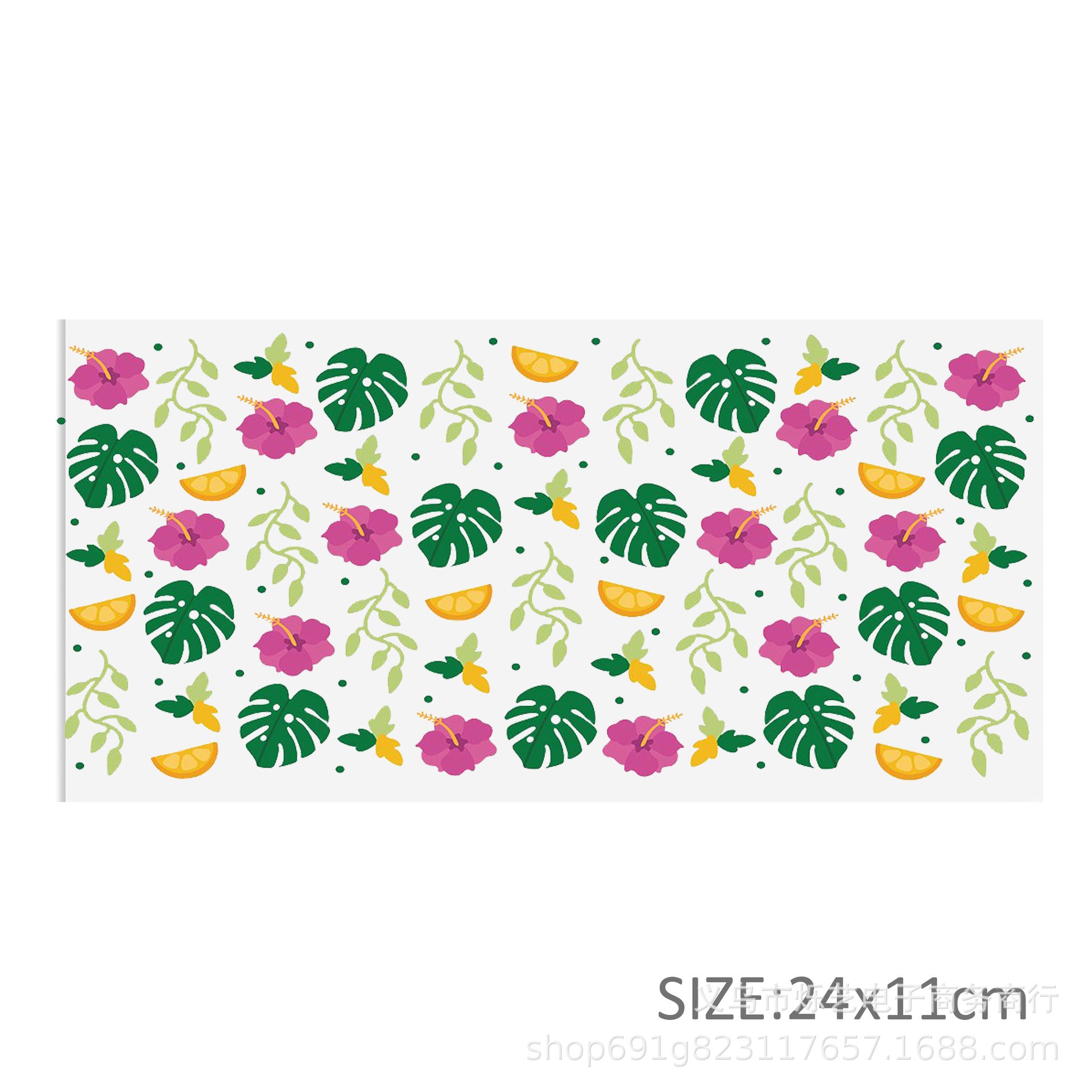 Wholesale Hamburgers and French fries food category 16oz Cup UV DTF Wraps