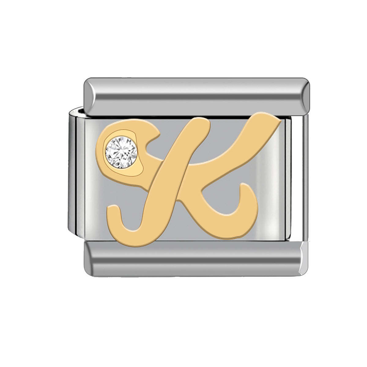 Wholesale Italian Charm Bracelet 9mm DIY Patchwork Detachable Pattern Diamond Set Combination Bracelet