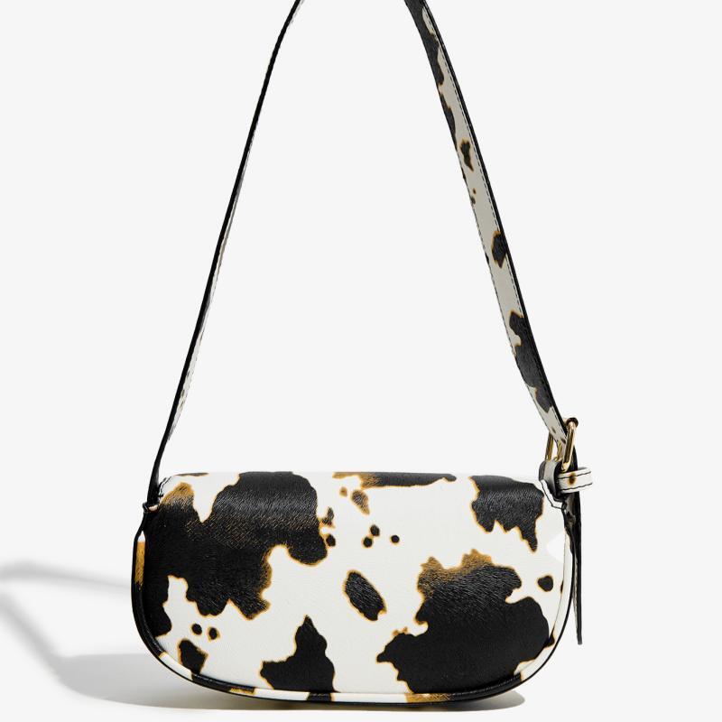 Wholesale Cow Pattern Handbag PU Leather Shoulder Bag