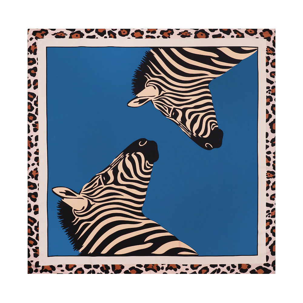 Wholesale Zebra Printed Polyester Scarves
