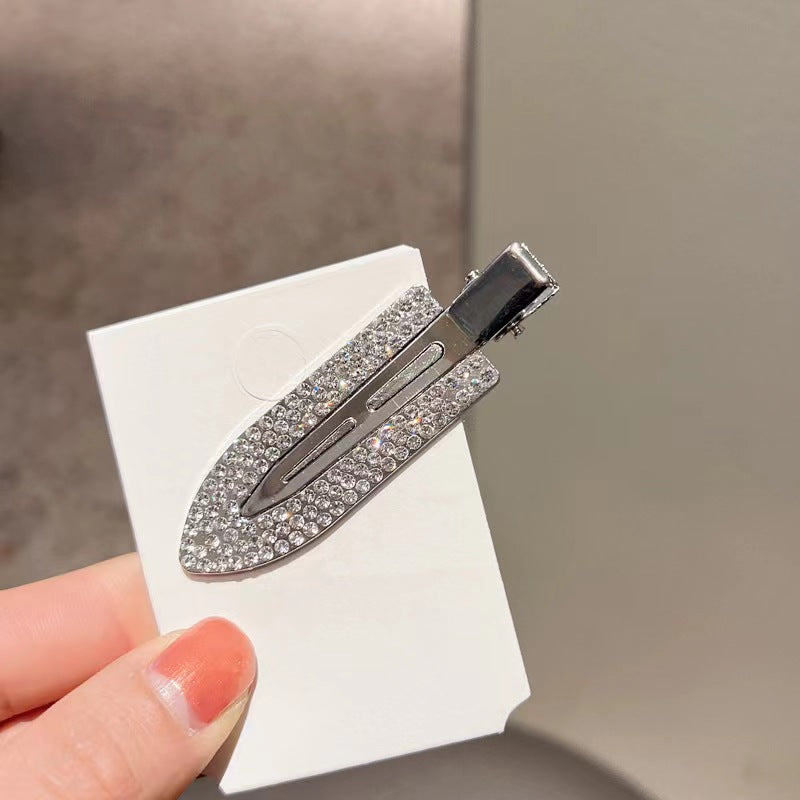 Wholesale alloy rhinestone seamless surfboard duckbill headdress clip hairpin