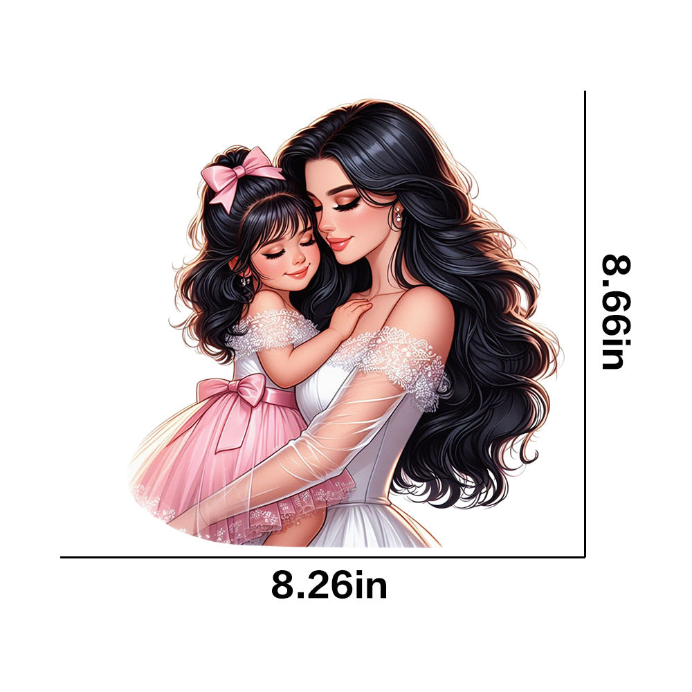 Wholesale Mother and child clothing UV DTF Ready to Press Transfers Wraps