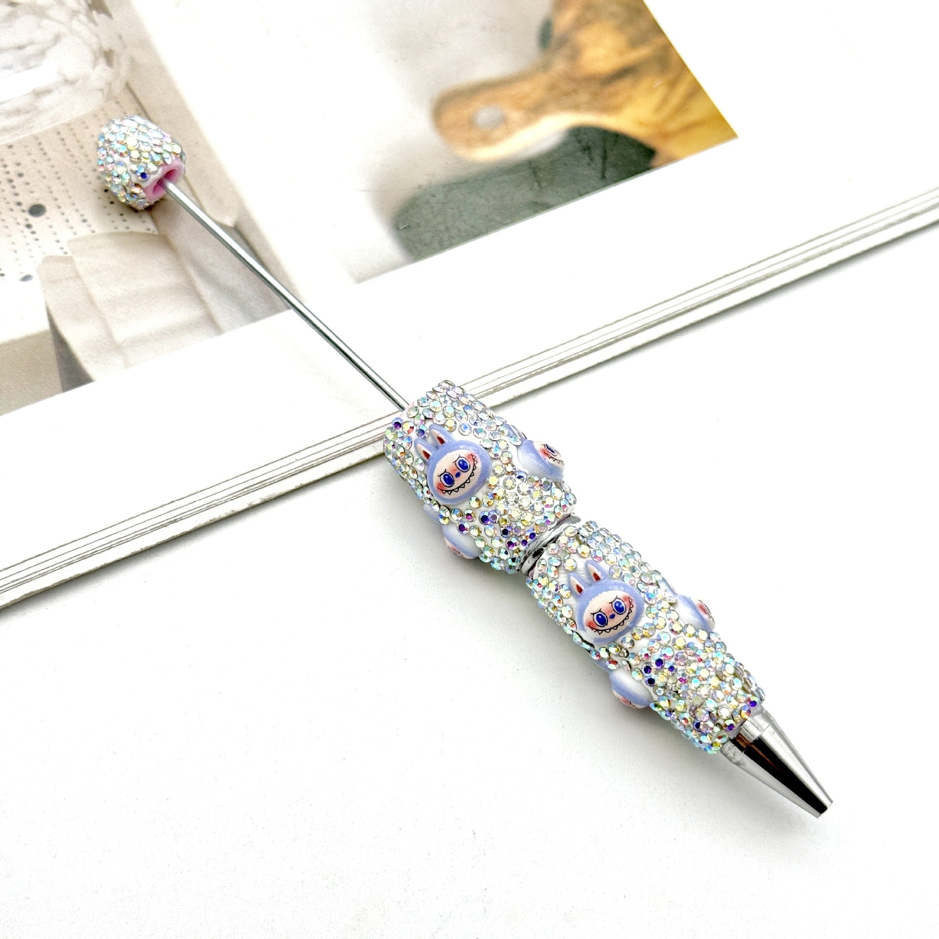 Wholesale Diamond cartoon beaded pen