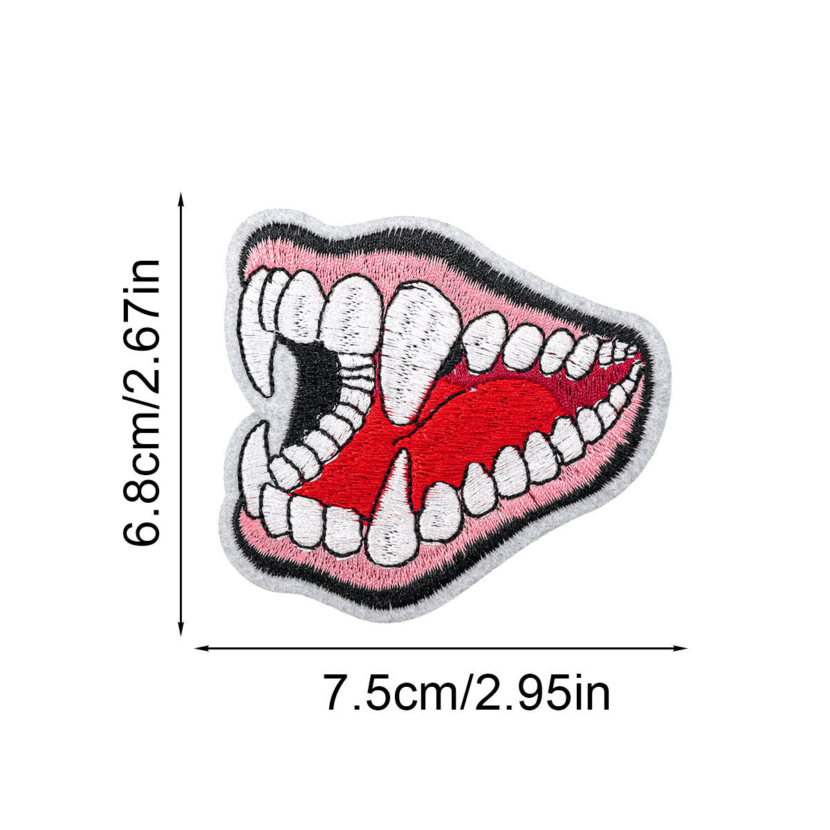 Wholesale Dark Gothic Embroidery Patch