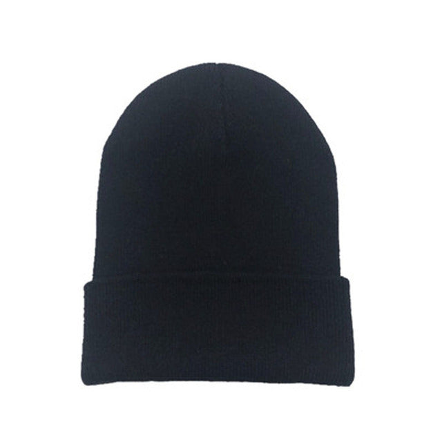 Wholesale Winter Outdoor Warm All-match Simple Wool Hat Beanie