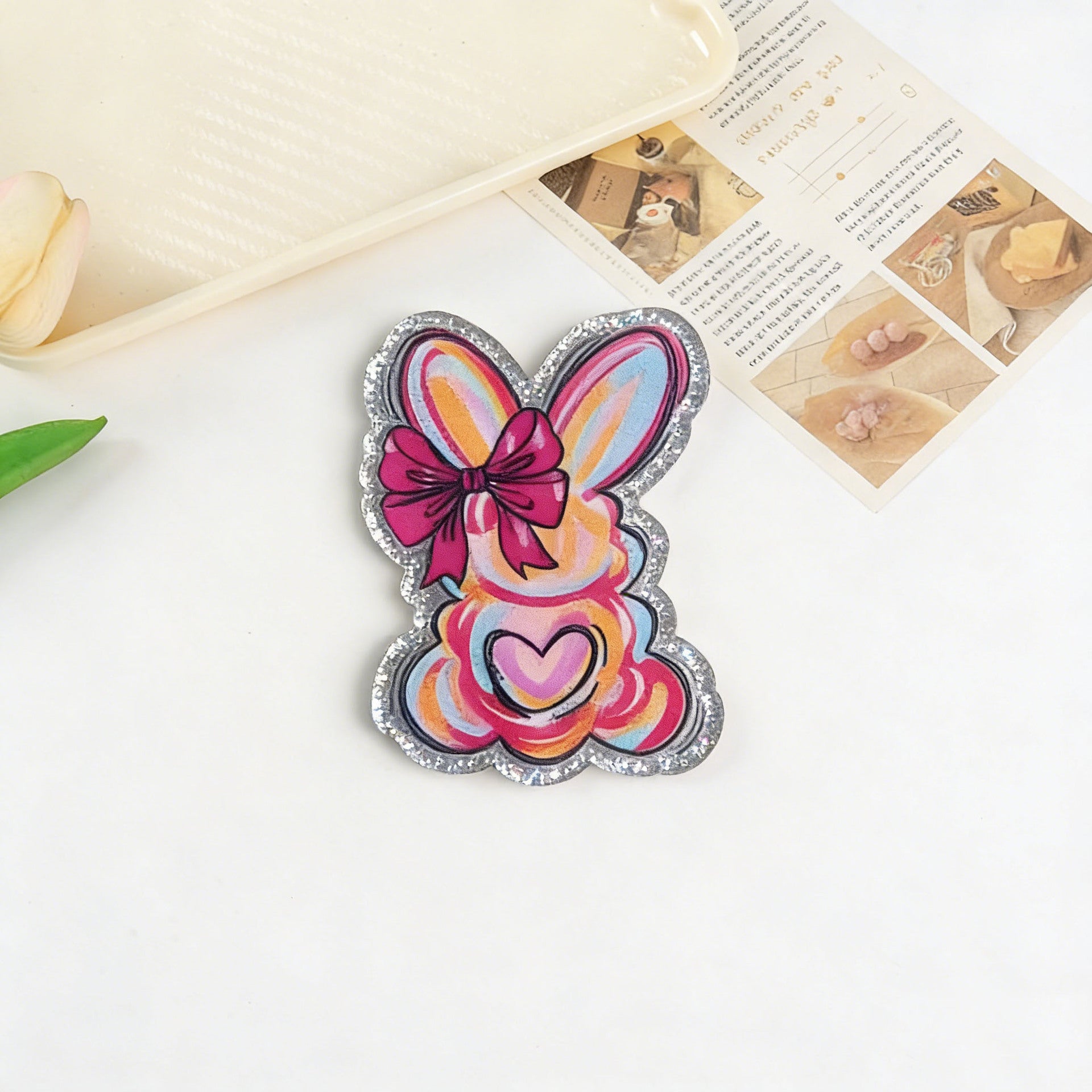 Wholesale 10pcs Cute Cartoon Animal Medical Care Series Acrylic  Flatback OLY Exclusive