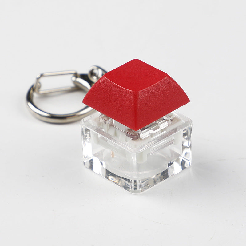 Wholesale Acrylic Decompression Mechanical Keyboard Axis Tester Fidget Keychains