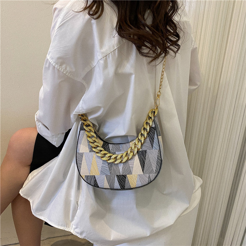 Wholesale Chain Fashion Dumpling Hand-held Underarm Shoulder Bag