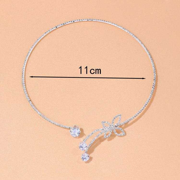 Wholesale Butterfly Clavicle Alloy Necklaces