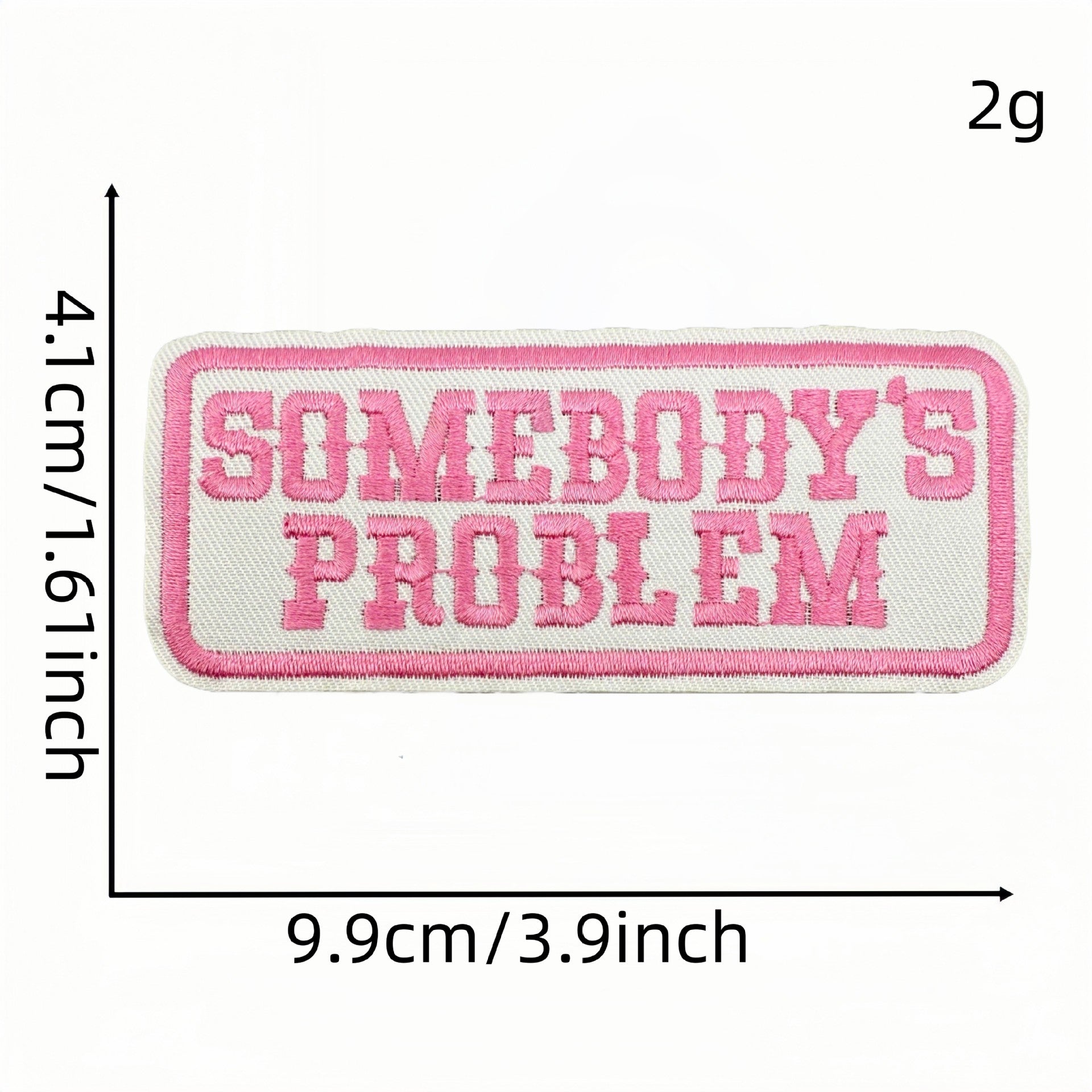 Wholesale Cartoon English Embroidery Cloth Patch
