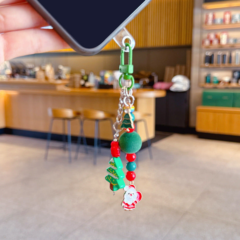 Wholesale DIY  Beaded Chain Keychain