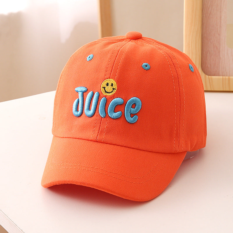Wholesale Cotton Embroidered Letter Children's Baseball Caps