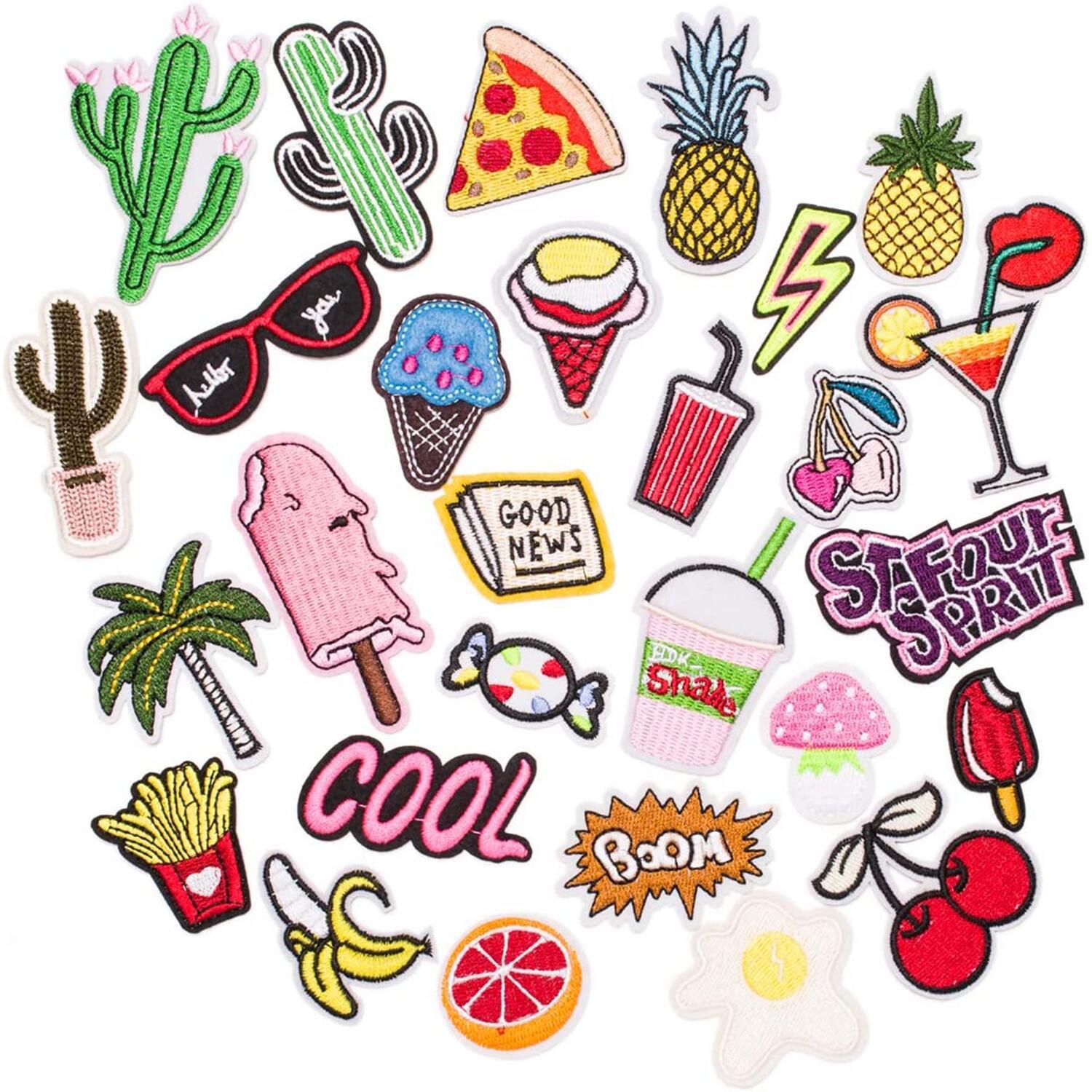 Wholesale Felt Twill Sequin Dinosaur Cartoon Patch Set For Clothing Decoration And DIY Craft Supply