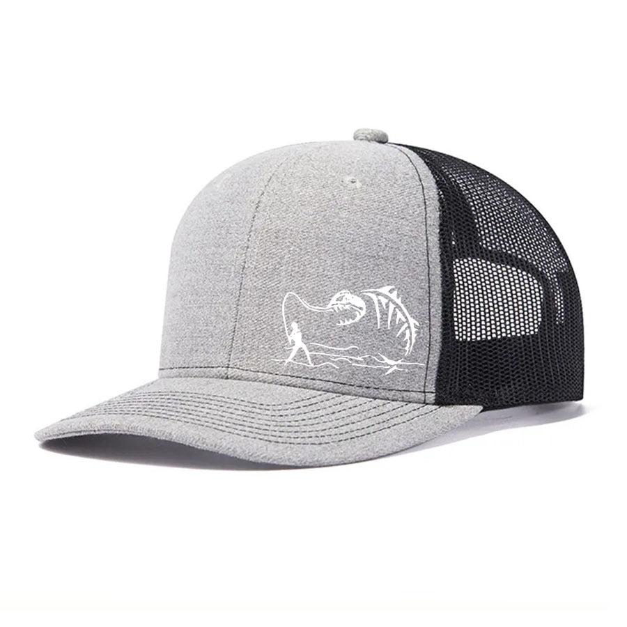 Wholesale Fisherman print mesh color breathable baseball