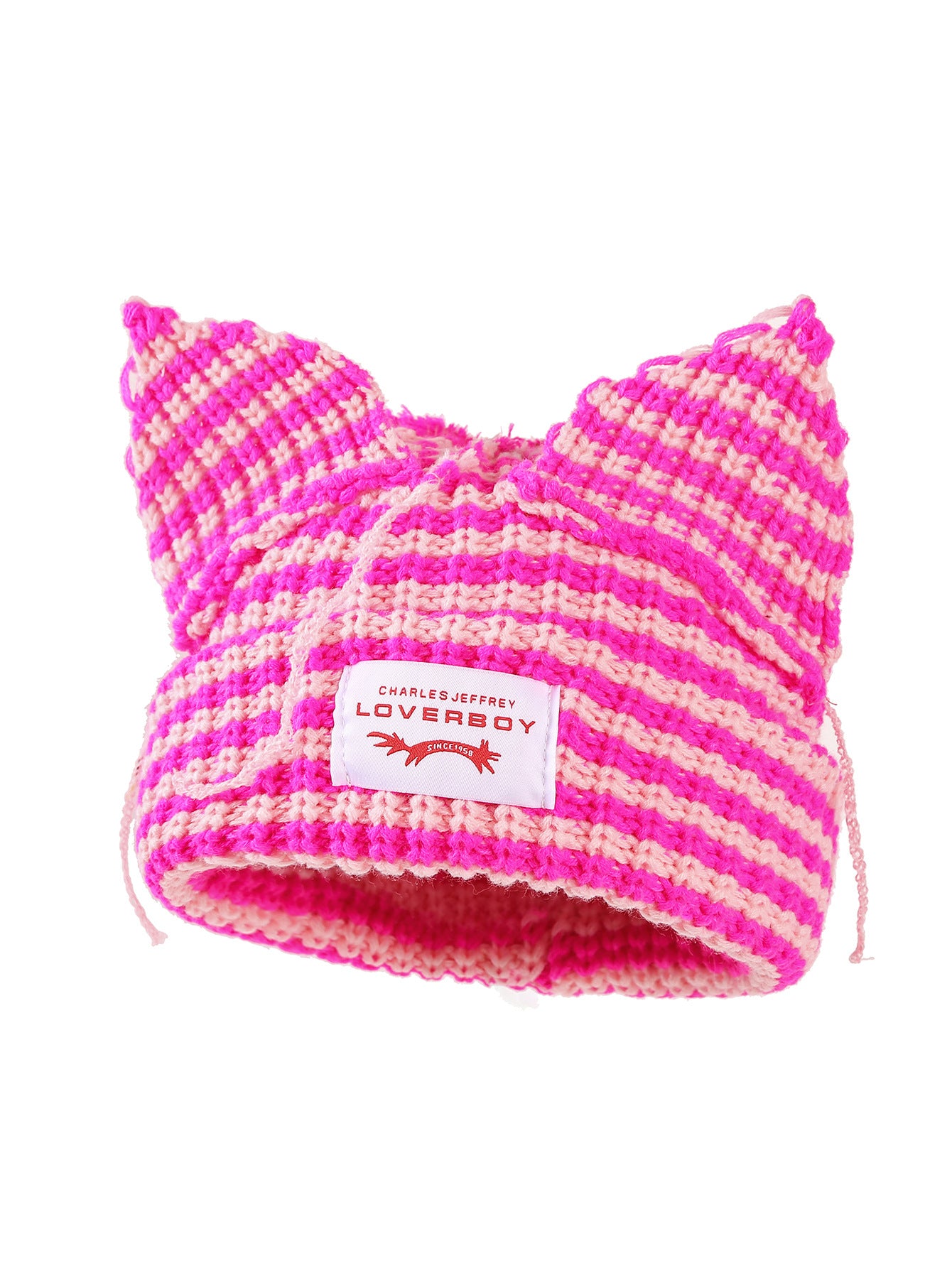 Wholesale Striped Devil Woolen Winter Hat